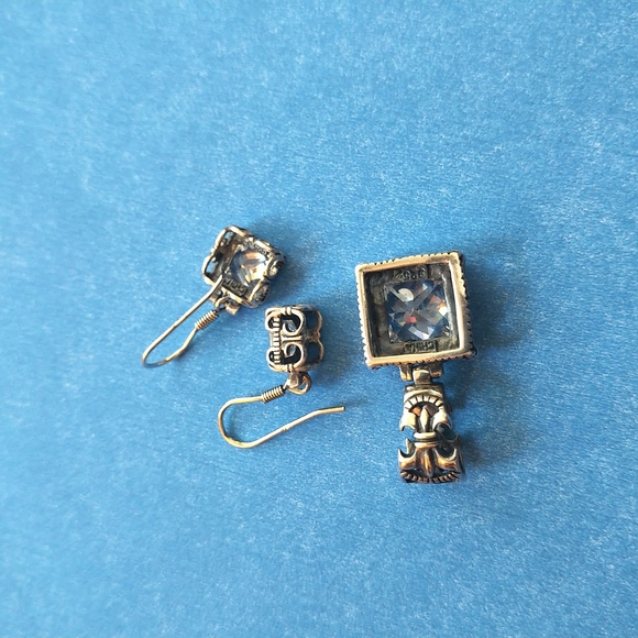 Silpada Uptown pendant and earrings set - Picture 2 of 3